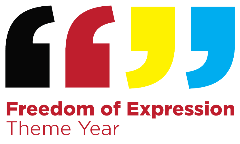 The Freedom of Expression logo for Cornell University