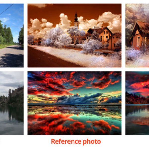 example of photo style transfer