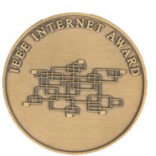 IEE Internet Award coin