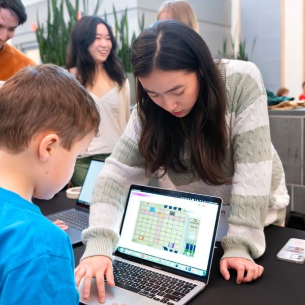 Rachel Philipson/Provided Young attendees try out new video games at BOOM 2024.
