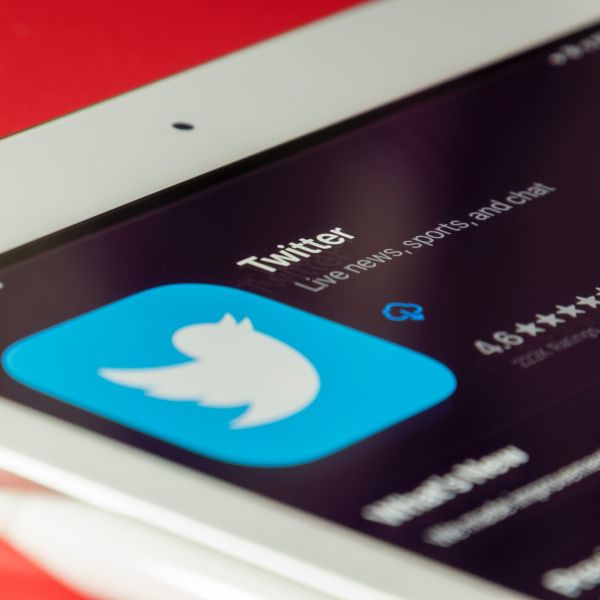 Twitter on phone app