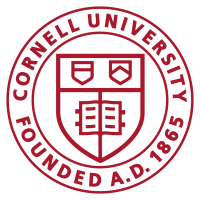 Cornell University seal in red
