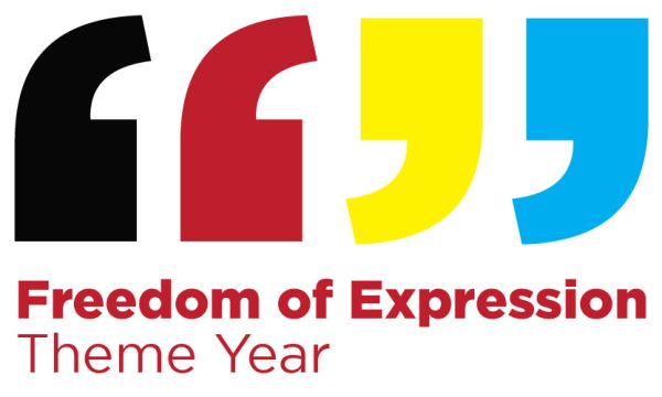 The Freedom of Expression logo for Cornell University