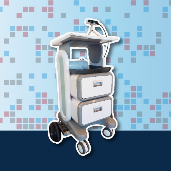 A color graphic showing the ER Crash Cart