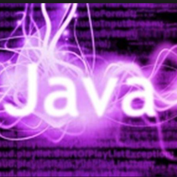 purple "Java" graphic