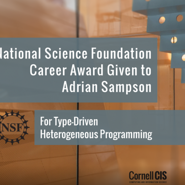 artwork announcing career award